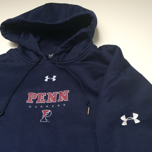 Penn Quakers Blue Hoodie Lacrosse 